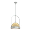 Hubbardton Forge Vintage Platinum Modern Brass Atlas Small Pendant