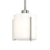 Hubbardton Forge Sterling Opal Glass (Gg) Exos Small Mini Pendant