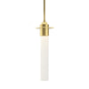 Hubbardton Forge Modern Brass Seeded Clear Glass (Ii) Airis Small Mini Pendant