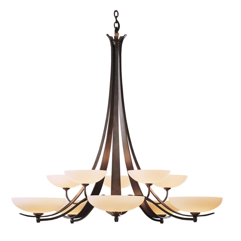 Hubbardton Forge Aegis 10 Arm Chandelier