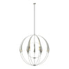 Hubbardton Forge Sterling Double Cirque Large Scale Chandelier