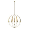 Hubbardton Forge Modern Brass Double Cirque Large Scale Chandelier