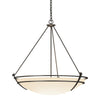 Hubbardton Forge Dark Smoke Opal Glass (Gg) Presidio Tryne Large Scale Pendant