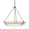 Hubbardton Forge Natural Iron Opal Glass (Gg) Presidio Tryne Large Scale Pendant