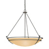 Hubbardton Forge Natural Iron Sand Glass (Ss) Presidio Tryne Large Scale Pendant