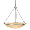 Hubbardton Forge Vintage Platinum Sand Glass (Ss) Presidio Tryne Large Scale Pendant