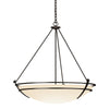 Hubbardton Forge Oil Rubbed Bronze Opal Glass (Gg) Presidio Tryne Large Scale Pendant