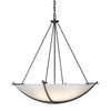 Hubbardton Forge Natural Iron Opal Glass (Gg) Compass Large Scale Pendant