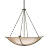 Hubbardton Forge Soft Gold Sand Glass (Ss) Compass Large Scale Pendant