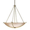 Hubbardton Forge Modern Brass Sand Glass (Ss) Compass Large Scale Pendant