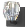 Hubbardton Forge Black Crystal Gatsby 1-Light Bath Sconce