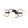 Hubbardton Forge Oil Rubbed Bronze Opal Glass (Gg) Olympus 3-Light Bath Sconce