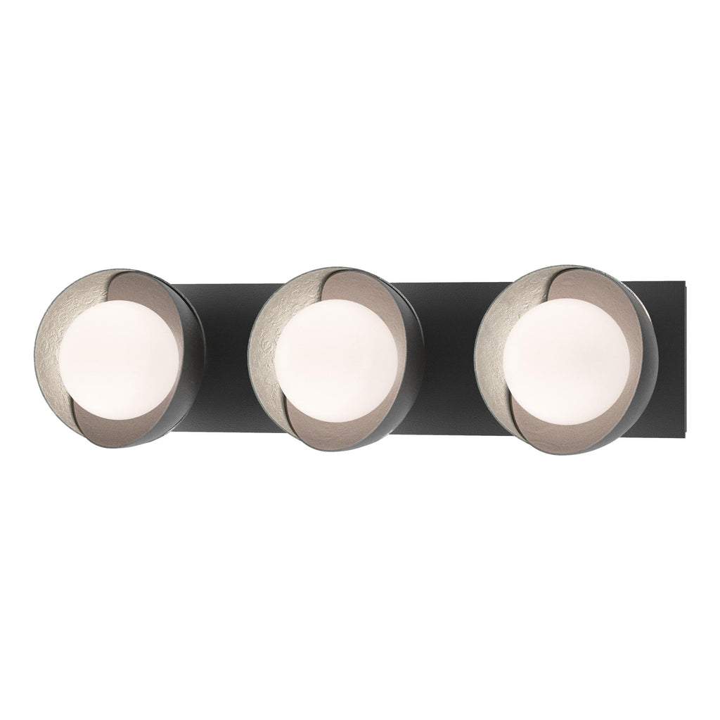 Hubbardton Forge Brooklyn 3-Light Straight Double Shade Bath Sconce