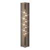 Hubbardton Forge Bronze Crystal Stitch Sconce