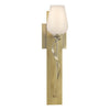 Hubbardton Forge Modern Brass Opal Glass (Gg) Flora Sconce