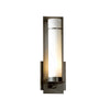 Hubbardton Forge Dark Smoke Opal Glass (Gg) New Town Sconce