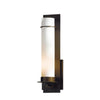 Hubbardton Forge Bronze Opal Glass (Gg) New Town Large Sconce