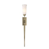 Hubbardton Forge Soft Gold Opal Glass (Gg) Sweeping Taper Ada Sconce