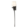 Hubbardton Forge Oil Rubbed Bronze Opal Glass (Gg) Antasia Single Glass 1 Light Sconce