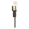 Hubbardton Forge Bronze Opal Glass (Gg) Mediki Sconce