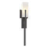 Hubbardton Forge Natural Iron Opal Glass (Gg) Mediki Sconce