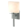 Hubbardton Forge Vintage Platinum Opal Glass (Gg) Beacon Hall Ellipse Glass Sconce