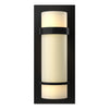 Hubbardton Forge Black Opal Glass (Gg) Banded Sconce