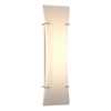 Hubbardton Forge Vintage Platinum Spun Frost (Sh) Bento Sconce