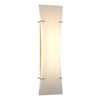 Hubbardton Forge Modern Brass Spun Frost (Sh) Bento Sconce