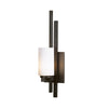 Hubbardton Forge Dark Smoke Opal Glass (Gg) Ondrian 1 Light Sconce