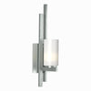 Hubbardton Forge Vintage Platinum Opal Glass (Gg) Ondrian 1 Light Sconce