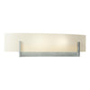 Hubbardton Forge Vintage Platinum Opal Glass (Gg) Axis Sconce