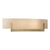 Hubbardton Forge Soft Gold Sand Glass (Ss) Axis Sconce