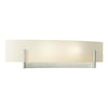 Hubbardton Forge Sterling Opal Glass (Gg) Axis Sconce