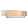 Hubbardton Forge Sterling Sand Glass (Ss) Axis Sconce