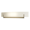 Hubbardton Forge Soft Gold Opal Glass (Gg) Axis Large Sconce