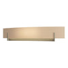 Hubbardton Forge Soft Gold Sand Glass (Ss) Axis Large Sconce