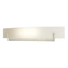 Hubbardton Forge Sterling Opal Glass (Gg) Axis Large Sconce