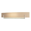 Hubbardton Forge Sterling Sand Glass (Ss) Axis Large Sconce