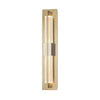 Hubbardton Forge Soft Gold Clear Glass (Zm) Double Axis Small Sconce