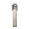 Hubbardton Forge Sterling Seeded Clear Glass (Ii) Airis Small Sconce