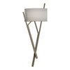 Hubbardton Forge Soft Gold Natural Anna Shade (Sf) Arbo Sconce