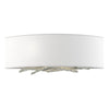 Hubbardton Forge Sterling Natural Anna Shade (Sf) Brindille Sconce