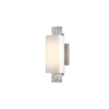 Hubbardton Forge Sterling Opal Glass (Gg) Oceanus 1 Light Sconce