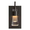 Hubbardton Forge Oil Rubbed Bronze Clear Glass (Zm) Erlenmeyer Ada Sconce