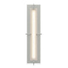 Hubbardton Forge Sterling Seeded Clear Glass (Ii) Ethos Large Led Sconce