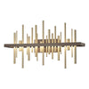 Hubbardton Forge Bronze Soft Gold Cityscape Led Sconce