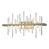 Hubbardton Forge Soft Gold Vintage Platinum Cityscape Led Sconce