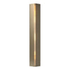 Hubbardton Forge Soft Gold Ivory Art Glass (Cc) Gallery Small Sconce