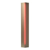 Hubbardton Forge Soft Gold Red Glass (Rr) Gallery Small Sconce